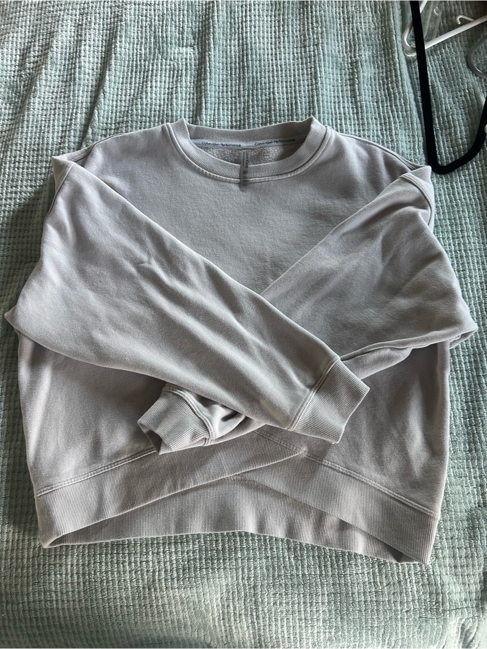 Calvin Klein Performance Crewneck Sweatshirt - Light Taupe